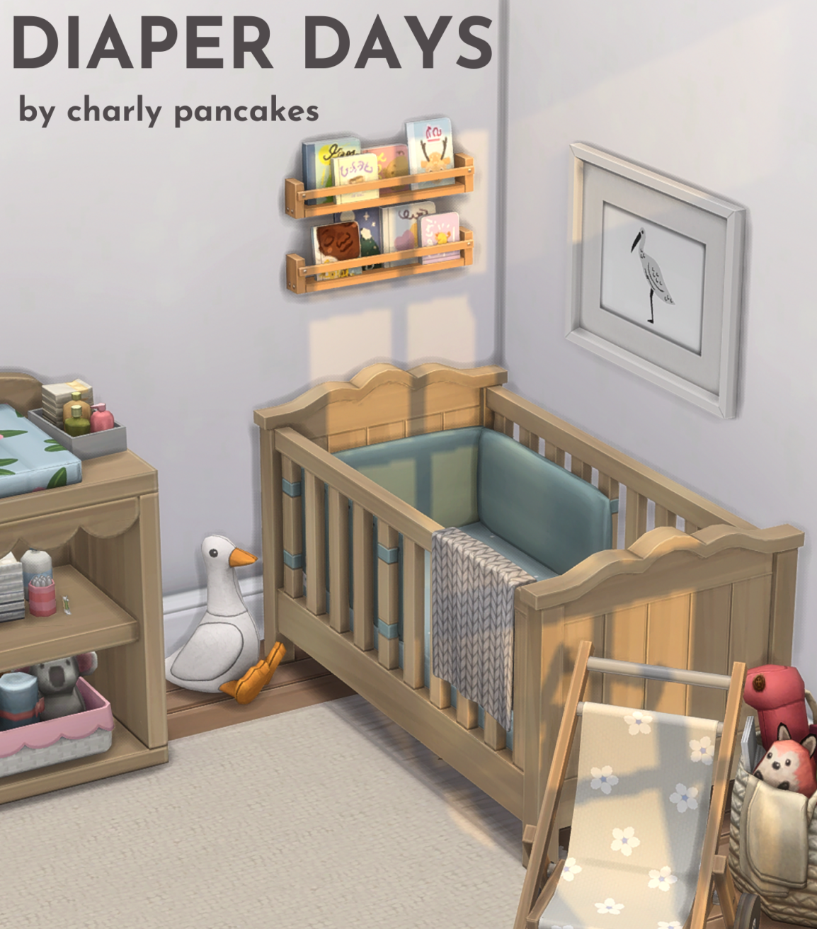 Набор для детской Diaper days